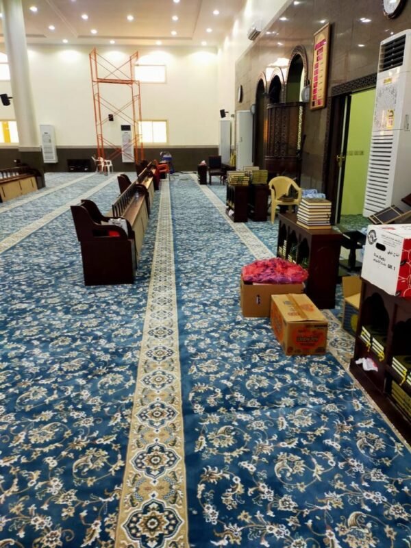 موكيت مساجد – أفضل الأنواع، المزايا، وطريقة الاختيار تركيب سجاد للمساجد في الرياض